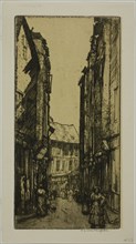 Rue des Halles, Vannes, Brittany, 1906.