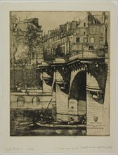 Le Pont Neuf, Paris, 1906.