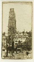 Tour de Beurre, Rouen, 1899.