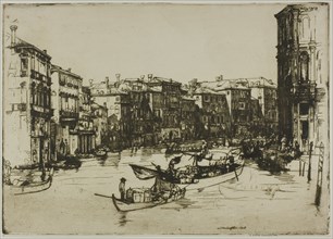 The Market, Venice, 1908.