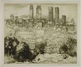 The City of Towers, 1909.