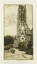 Tour St. Laurent, Rouen, 1899.