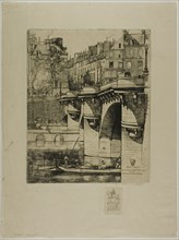 Le Pont Neuf, Paris, 1906.