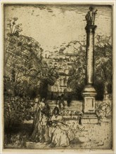 Luxembourg Column, Paris, 1900.