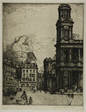 Saint Sulpice, Paris: La Grande Tour, 1900.