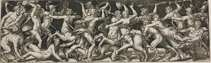Combat of Centaurs and Lapiths, 1550/1572.