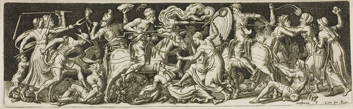 Grotesque Battle, from Combats and Triumphs, 1561/72.