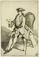 Young Seigneur Seated, 1745.