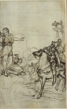 Study for Lucain's "La Pharsale", Canto I, c. 1766.