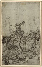 Study for Lucain's "La Pharsale", Canto IV, c. 1766.
