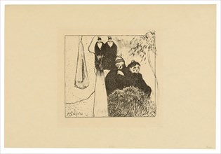 Old Women of Arles, from the Volpini Suite, 1889, printed after 1911.