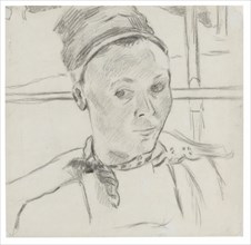 Bust of a Young Breton Woman (Possibly Marie Lagadu), 1886/88.