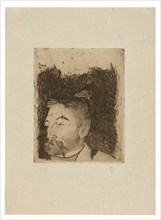 Portrait of Stéphane Mallarmé, 1891, printed 1919.
