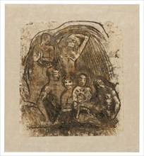 Nativity (Mother and Child Surrounded by Five Figures), c. 1902.