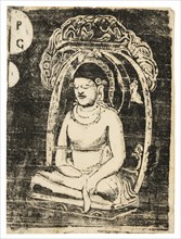 Buddha, from the Suite of Late Wood-Block Prints, 1898/99.