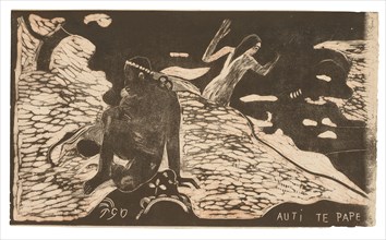 Auti te pape (Women at the River), from the Noa Noa Suite, 1893/94.