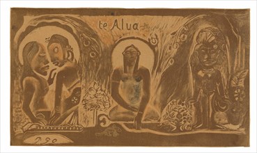 Te atua (The God), from the Noa Noa Suite, 1893/94.