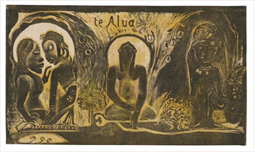 Te atua (The God) from the Noa Noa Suite, 1893/94.
