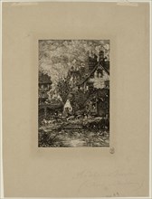 Entering a Village, from Revue Fantaisiste, 1861.