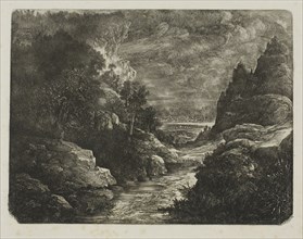 The Stream in the Gorge, 1871.