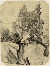 The Crevasse, 1860.