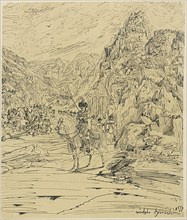 Battle in the Mountains, 1857.
