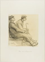 The Convalescents, plate two from Actualités, 1915, published May 1915.