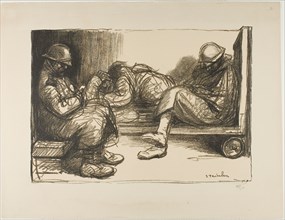 In the Dugout, 1915/17.