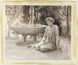 The Guarded Nymph Near-Smiling on the Green, 1885.