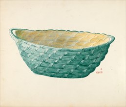 Hand Made Work Basket, 1935/1942.