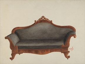 Sofa, c. 1938.