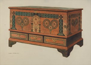 Chest, 1935/1942. (Note: Dated 1789).