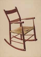 Child's Rocking Chair, c. 1942.
