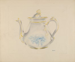Teapot, probably 1936.
