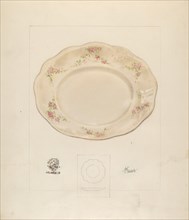 Dinner Plate, c. 1937.
