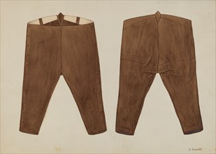 Trousers, c. 1936.