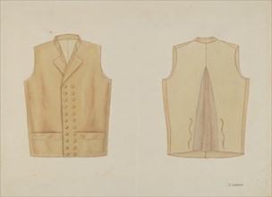 T. Jefferson's Vest, c. 1936.