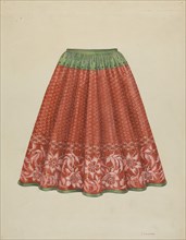Child's Skirt, c. 1936.
