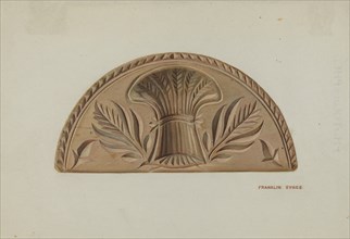 Pa. German Butter Mold, c. 1939.
