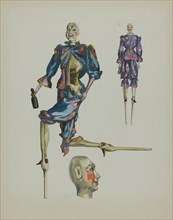 Drunken Clown Puppet, c. 1937.
