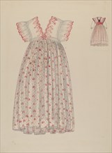 Girl's Dress, c. 1937.
