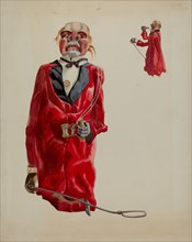 Puppet with Opera Glass, c. 1937.