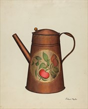 Toleware Coffee Pot, c. 1940.