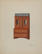 Toy Cupboard, c. 1939.