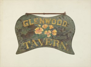 Tavern Sign, 1935/1942.