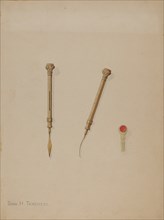 Toothpick, c. 1937.