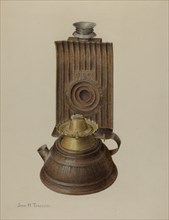 Tubular Hand Lamp, c. 1940.