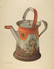 Toleware Water Can, c. 1938.