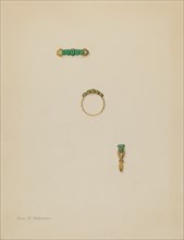 Emerald Ring, c. 1938.