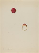 Ring, c. 1938.